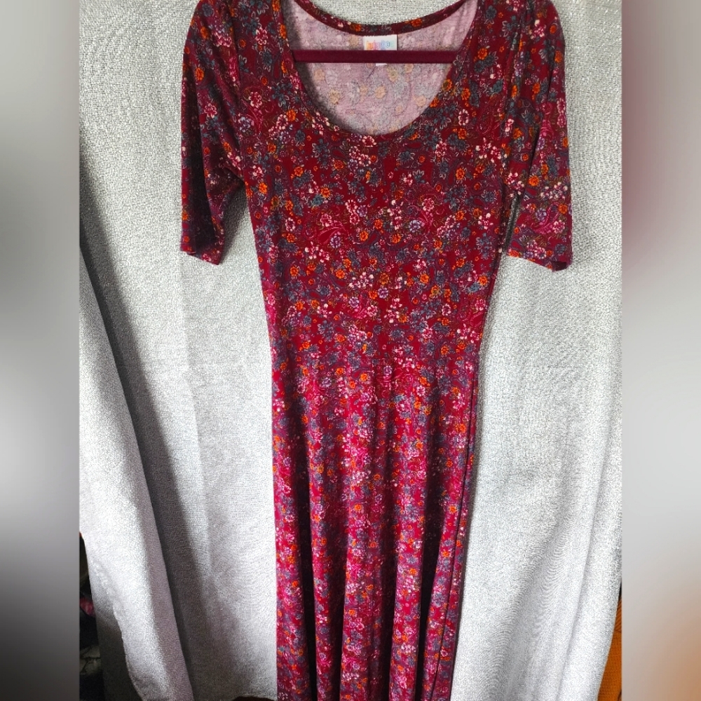 Lula Roe Long Dress -(Small)